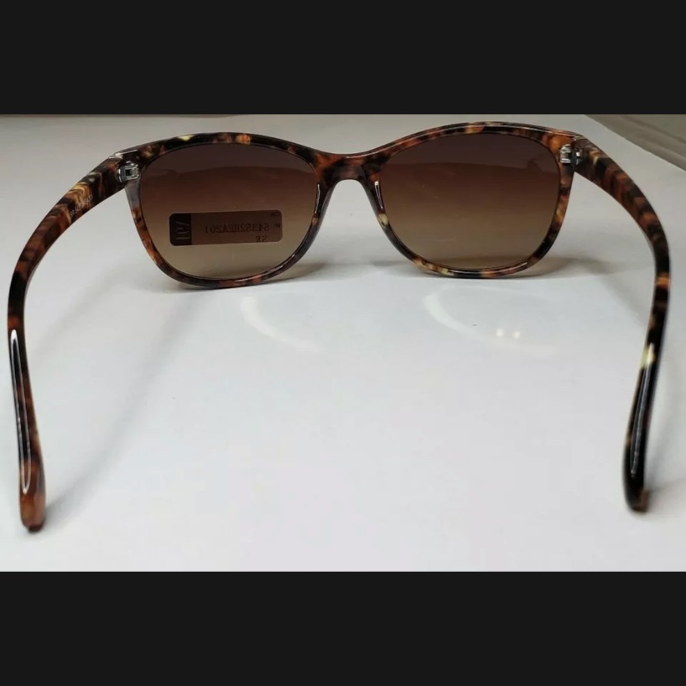 FGX Women's Tortoise Shell Rectangular Sunglasses - Picture 3 of 6